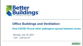 Office Buildings and Ventilation: How COVID 19 and other pathogens spread between zones