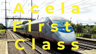 Amtrak Acela First Class from Boston to New York