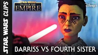 Old Barriss vs Fourth Sister   |  Star Wars Clips