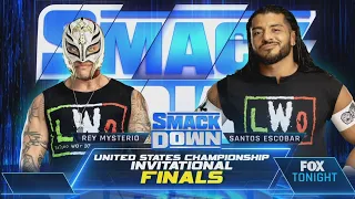 Rey Mysterio Vs Santos Escobar oportunidad Campeonato USA - WWE Smackdown 28/07/2023 (En Español)