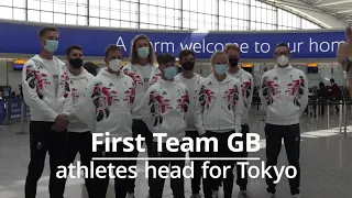 First Team GB athletes head to Tokyo