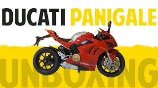Ducati Panigale V4 Unboxing & Review | Die-cast Scale Model Replica | Diecast Bikes