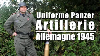 🧥 Panzer Artillery Uniform - Germany 1945 - Panzer WW2 Uniform Impression [ENG SUB]