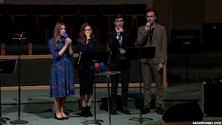 Пение «Где твой Бог?» - Лиана, Эвелина, Павел, и Пётр