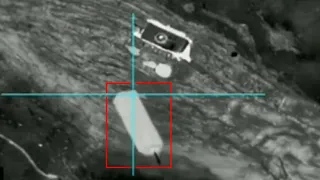Drone Drop PTM-3 Mine To Destroy BMP-1