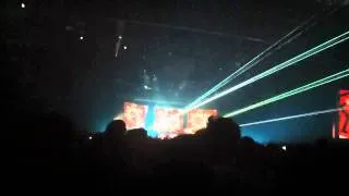 Aphex Twin ends his gig at Sonar 2011