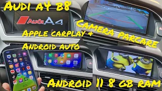 AUDI A4 B8 CONCERT SYMPHONY ANROID 11 CARPAD 8GB RAM 8 8 INCHI