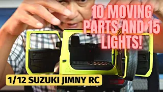 FMS Suzuki Jimny 1/12 rc car detailed review - insanely scale model by FMS