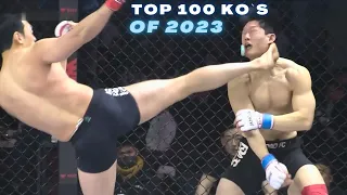 100 BRUTAL KNOCKOUTS of 2024 (MMA, Boxing & Muay Thai) # 1 🥊😱 The Best Fights of the Year 🔥