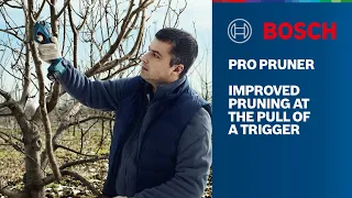 Enjoy Electric Pruning With Bosch Pro Pruner