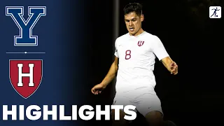 Yale vs Harvard | Highlights | NCAA College Soccer 14-10-2023