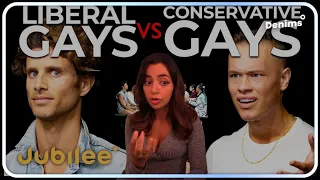 Is Pride Still Necessary? Conservative vs Liberal Gays | Denims Reacts to Jubilee P1