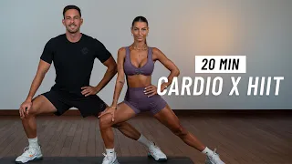 20 MIN CARDIO HIIT WORKOUT - Full Body, No Equipment, No Repeats