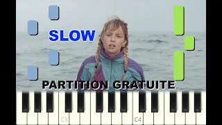 TOUT OUBLIER par Angèle et Roméo Elvis, 2018, SLOW Piano Tutorial avec Partition Gratuite (pdf)