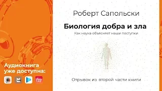 Отрывок Главы 12 аудиокниги Роберта Сапольски «Биология добра и зла»