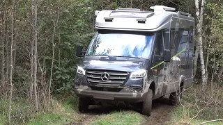 4x4 Для отдаленных районов России. Hymer ML-T 570. Комплектация Crossover. В чем ее отличие