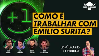 "Como é trabalhar com o Emílio Surita?" | +1 Podcast no Talk Churras