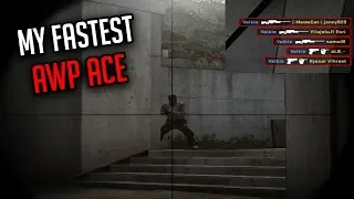 My Fastest AWP Ace! | CSGO