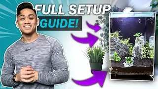 How to Setup the MARINELAND 5 GALLON PORTRAIT Aquarium Tank for Betta Fish | Full Guide/Tutorial