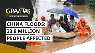 Gravitas: China floods | 23.8 million people affected