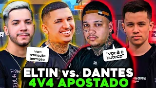 ELTON vs DANTES PEGOU FOGO NESSE 4X4 APOSTADO! MUITAS FARPAS DOS DOIS LADOS! FT. LZINN, STEIKE!