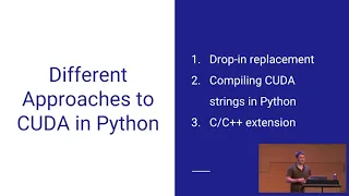 CUDA in your Python: Effective Parallel Programming on the GPU