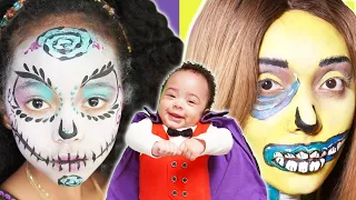 Les PIRES déguisements d'HALLOWEEN de VERITY et THEA Baby Boss !! DIY Costumes et maquillages