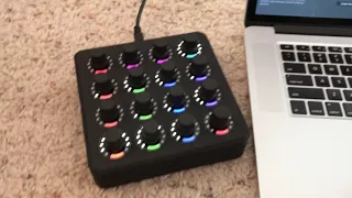 Control a MainStage Knob Plus Button with One Midi Fighter Twister Knob