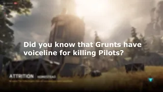 Titanfall 2's Grunt voice lines for killing Pilots
