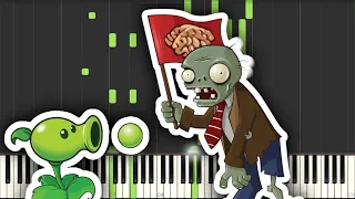 Grasswalk (Day Theme) | Plants Vs. Zombies | Impossible Piano Cover