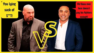 Dana White ABSOLUTELY DESTROYS Oscar De La Hoya! | *EPIC RANT*