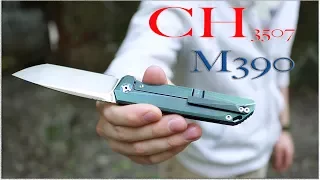 Обзор на Складные ножи CH3507, сталь M390