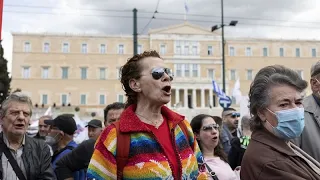 Wegen Zugunglücks erneut große Demonstration in Athen