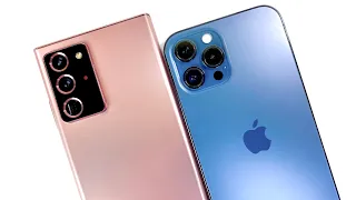 iPhone 12 Pro Max vs Galaxy Note 20 Ultra - подробное сравнение