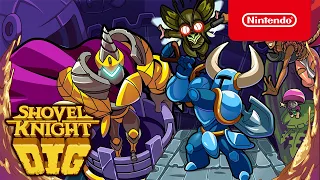 Shovel Knight Dig - Release Date Trailer - Nintendo Switch