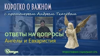 Ангелы и Евхаристия. о. Андрей Ткачев. Коротко о важном.