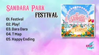 [Album Playlist] Sandara Park 박산다라 - Festival [Tracklist]