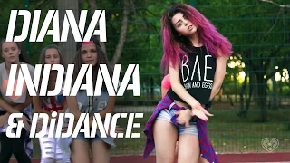 Девчонки танцуют модный танец (Диана Индиана и DiDance премьера 2016)