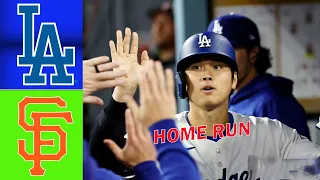 LA Dodgers vs. San Francisco Giants May 13, 2024 TODAY game highlights | MLB Season 2024