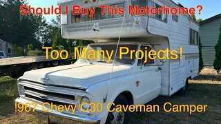 1967 Chevy C10 C30 Motorhome CST with Red Bucket Buddy Seats