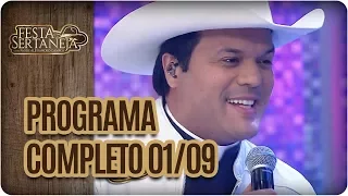 Completo: Teodoro Sampaio e Adriana Sanchez-Festa Sertaneja com Padre Alessandro Campos(01/09/17)