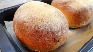 Now I bake bread every day. A simple bread recipe American bread. baking bread