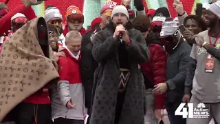 TRAVIS KELCE'S Super Bowl Parade Speech 🔥🔥🔥🔥