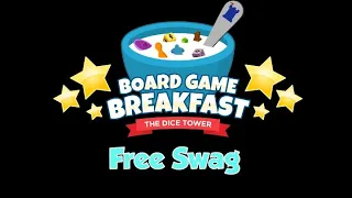 Board Game Breakfast - Free Swag