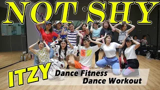 [KPOP] ITZY - Not Shy | Dance Fitness / Dance Workout By Golfy | คลาสเต้นออกกำลังกาย