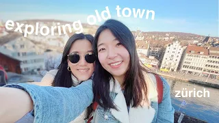 Ep 29: Exploring old town in Zurich with my sister 👩🏻👩🏻