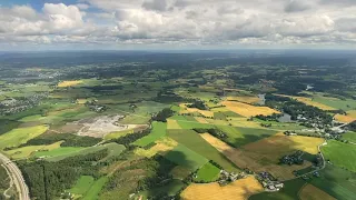 Landing at Oslo airport (OSL) Norway 🇳🇴