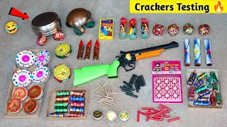 Different Types of Amazing Crackers | Bullet Patakhe Experiment | Fireworks Crackers Testing