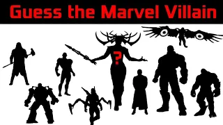 Guess the Marvel Villains from their Shadow Challenge | Recognise the Shadow Game - MCU Version