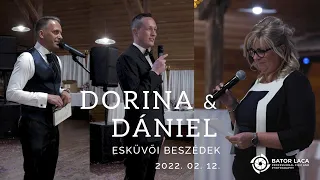 Dorina & Dániel - Esküvői beszédek (wedding speeches)